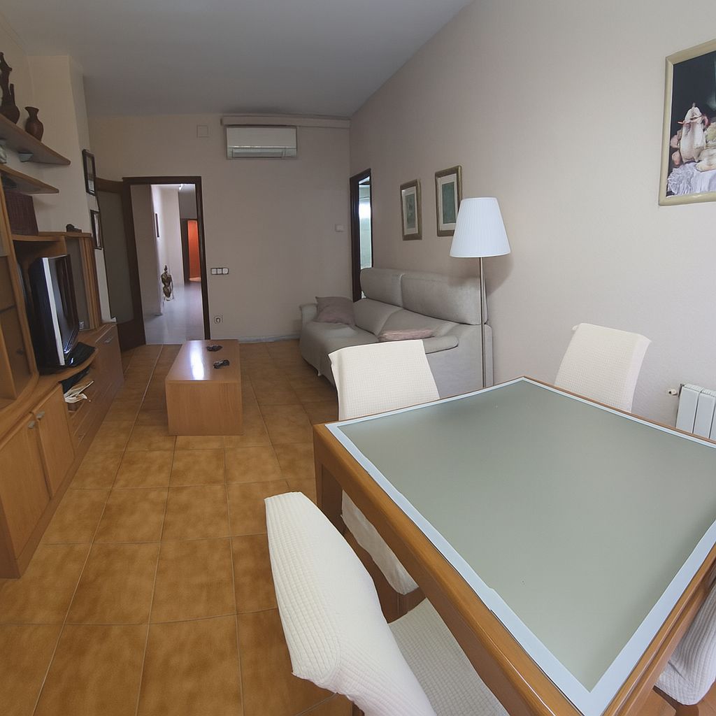 Living room of Flat for sale in Mollet del Vallès  with Air Conditioner, Heating and Furnished