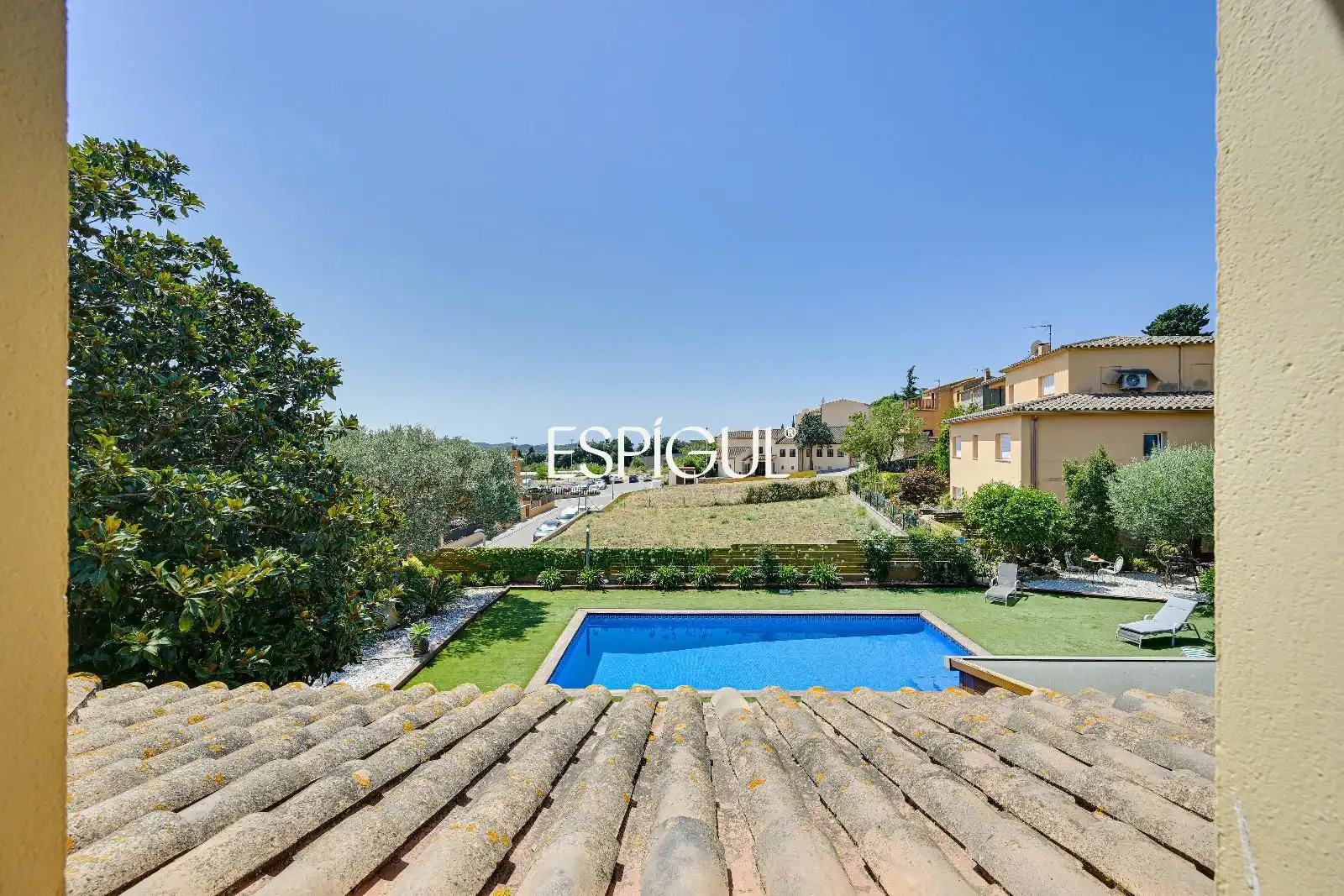 Piscina de Casa o chalet en venta en Mont-ras con Aire acondicionado, Calefacción y Parquet