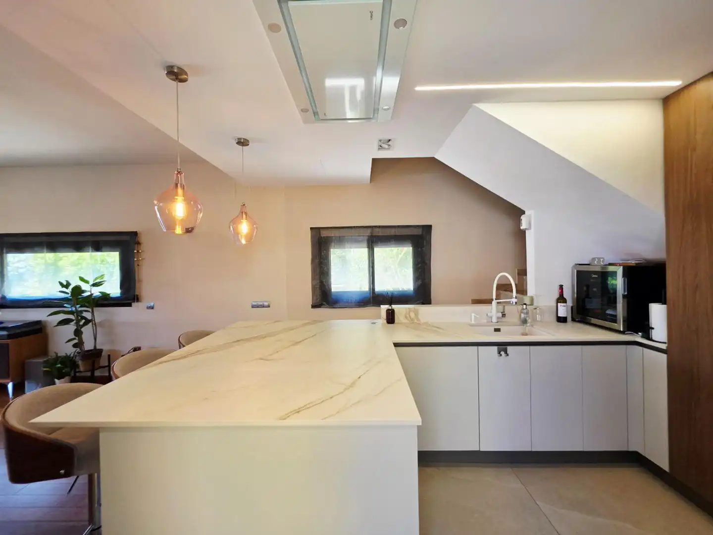 Cocina de Casa o chalet en venta en Cubelles con Aire acondicionado, Calefacción y Jardín privado