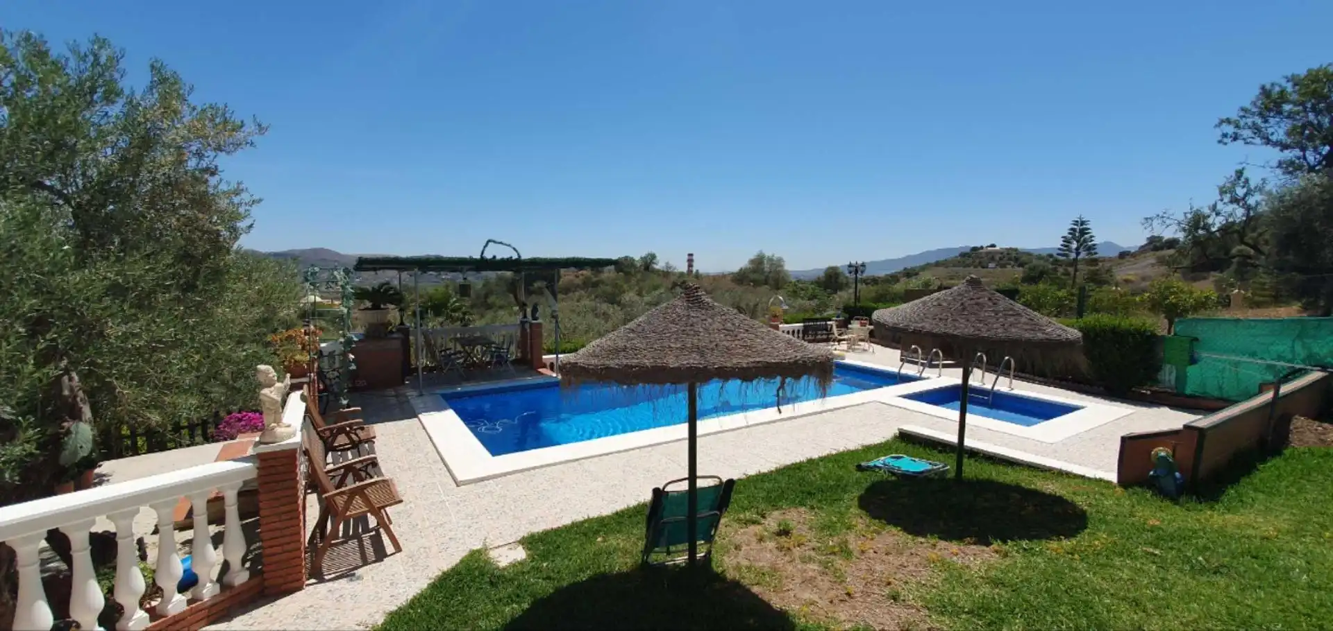 Jardí de Finca rústica en venda en Málaga amb Aire condicionat, Calefacció i Jardí privat
