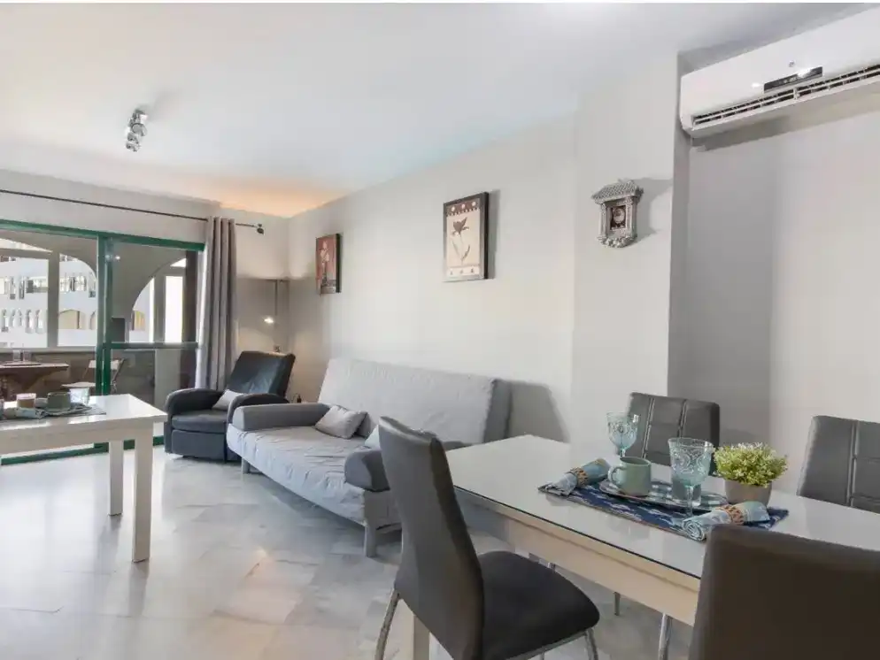Living room of Flat for sale in El Portil  with Air Conditioner and Swimming Pool