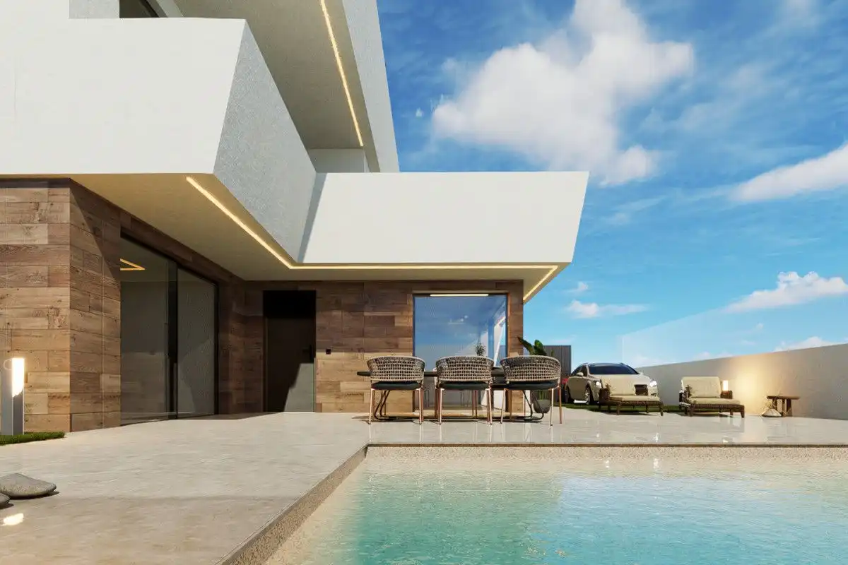 Terraza de Casa o chalet en venta en San Pedro del Pinatar con Piscina comunitaria