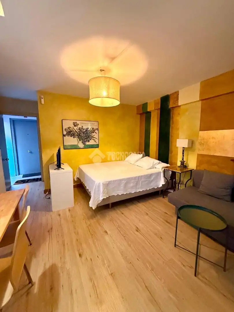 Habitación de Estudio de alquiler en Madrid con Aire acondicionado y Terraza