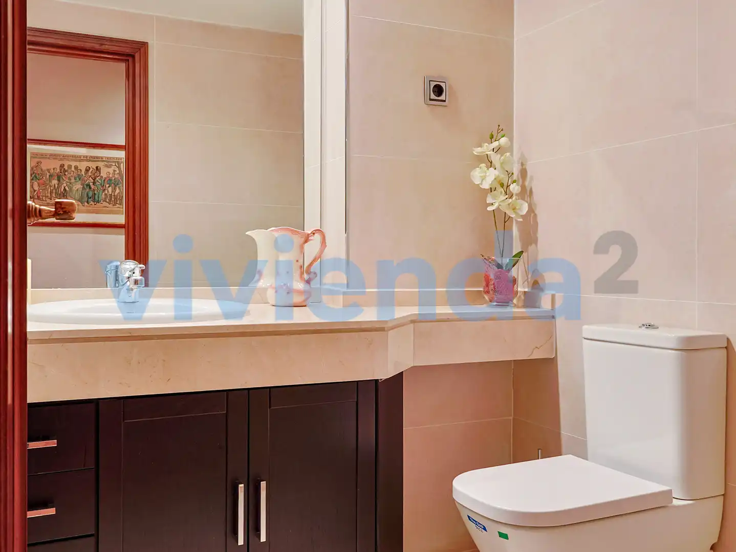 Bathroom of Flat for sale in Madrid  with Air Conditioner, Terrace and Swimming Pool