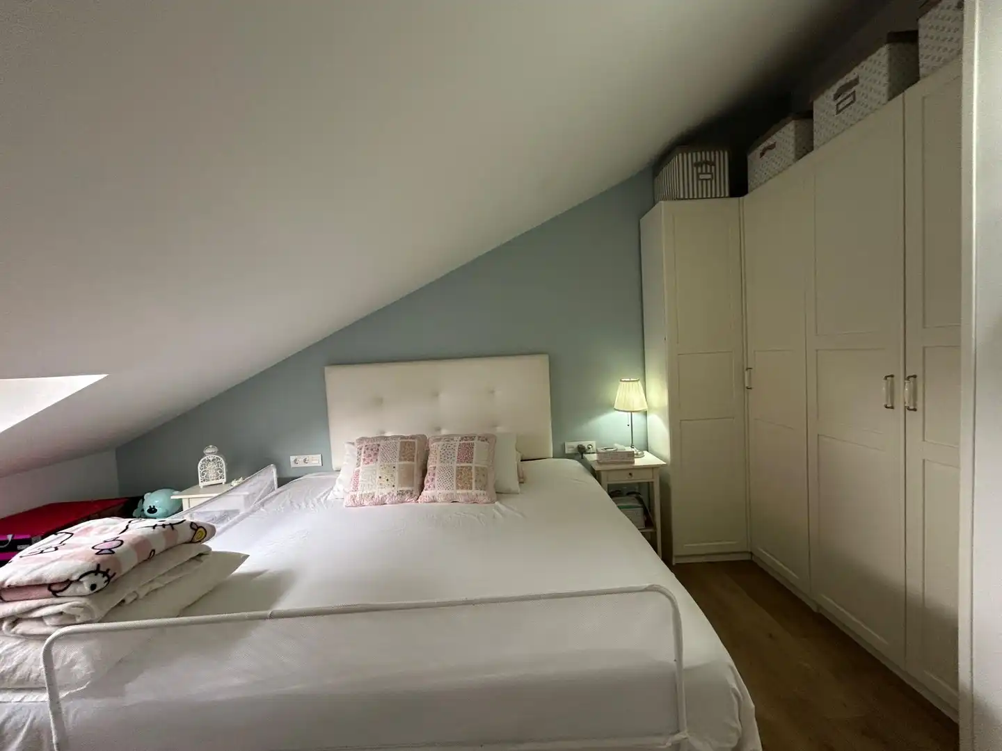 Bedroom of Attic for sale in Mataró  with Air Conditioner, Heating and Parquet flooring
