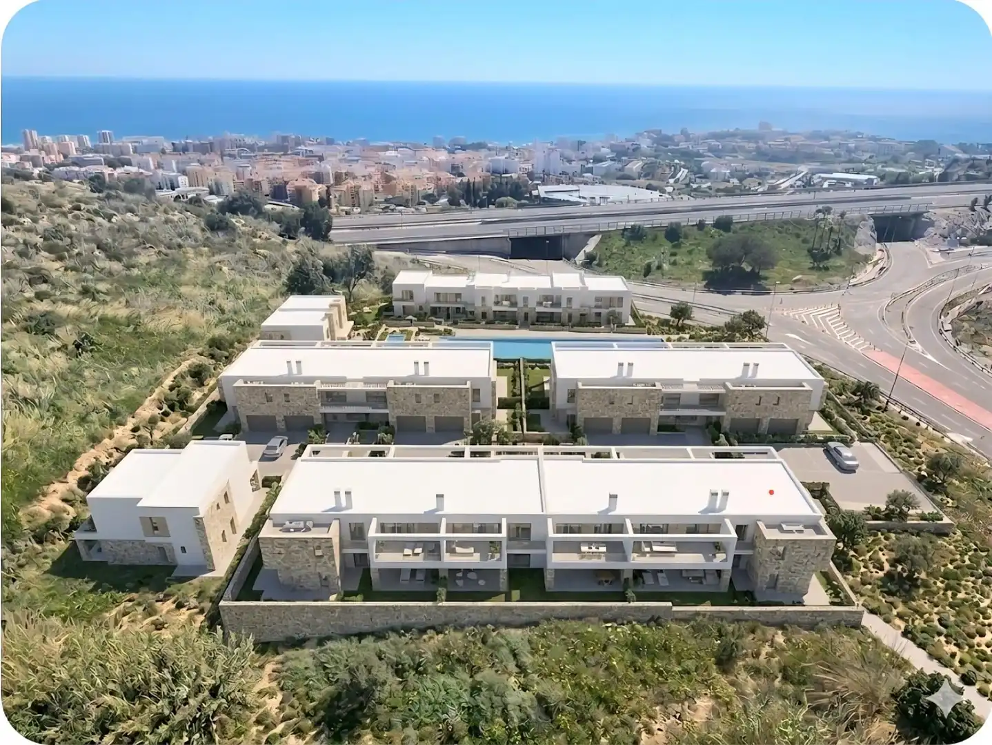 Vista exterior de Residencial en venda en Benalmádena