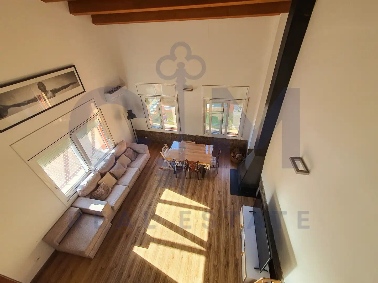 Sala de estar de Dúplex en venta en Vallgorguina, Barcelona