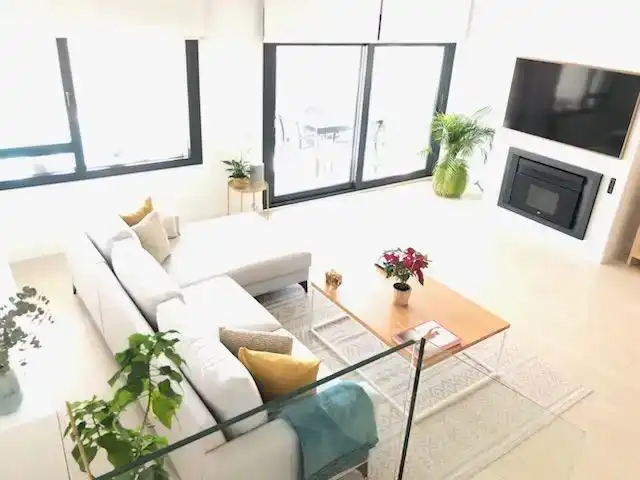 Sala d'estar de Casa o xalet en venda en La Moraleja amb Aire condicionat, Piscina i Balcó
