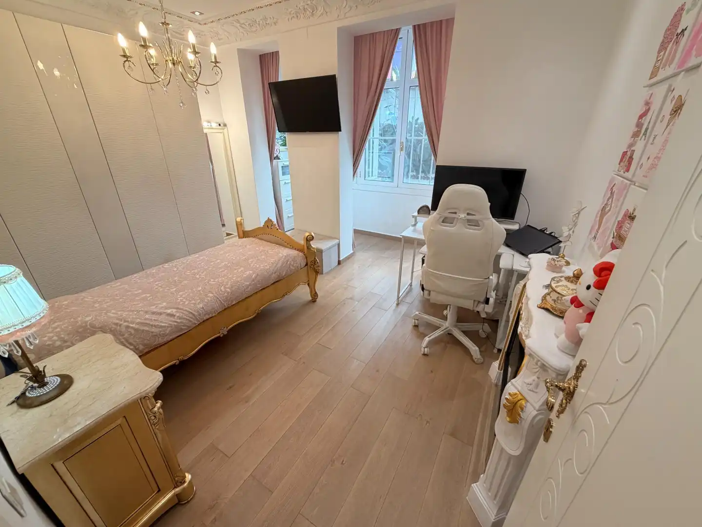 Schlafzimmer von Maisonette zum Verkauf in Barcelona mit Klimaanlage, Terrasse und Balkon