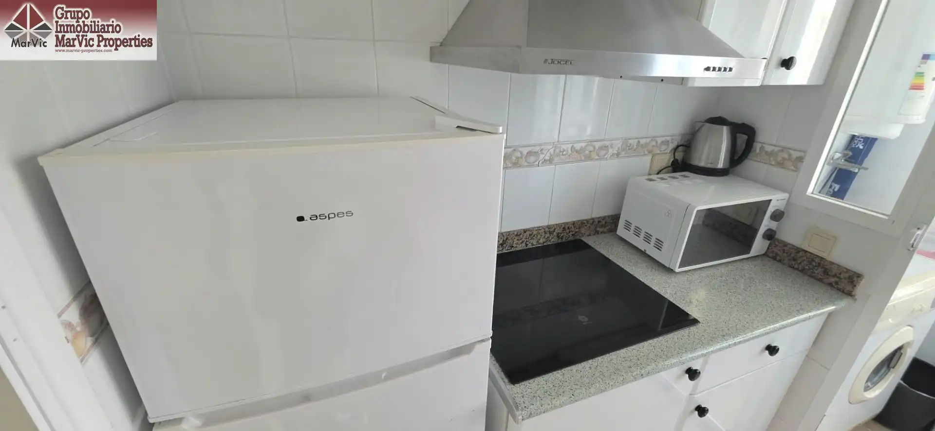 Kitchen of Flat for sale in Benidorm  with Furnished and Community pool