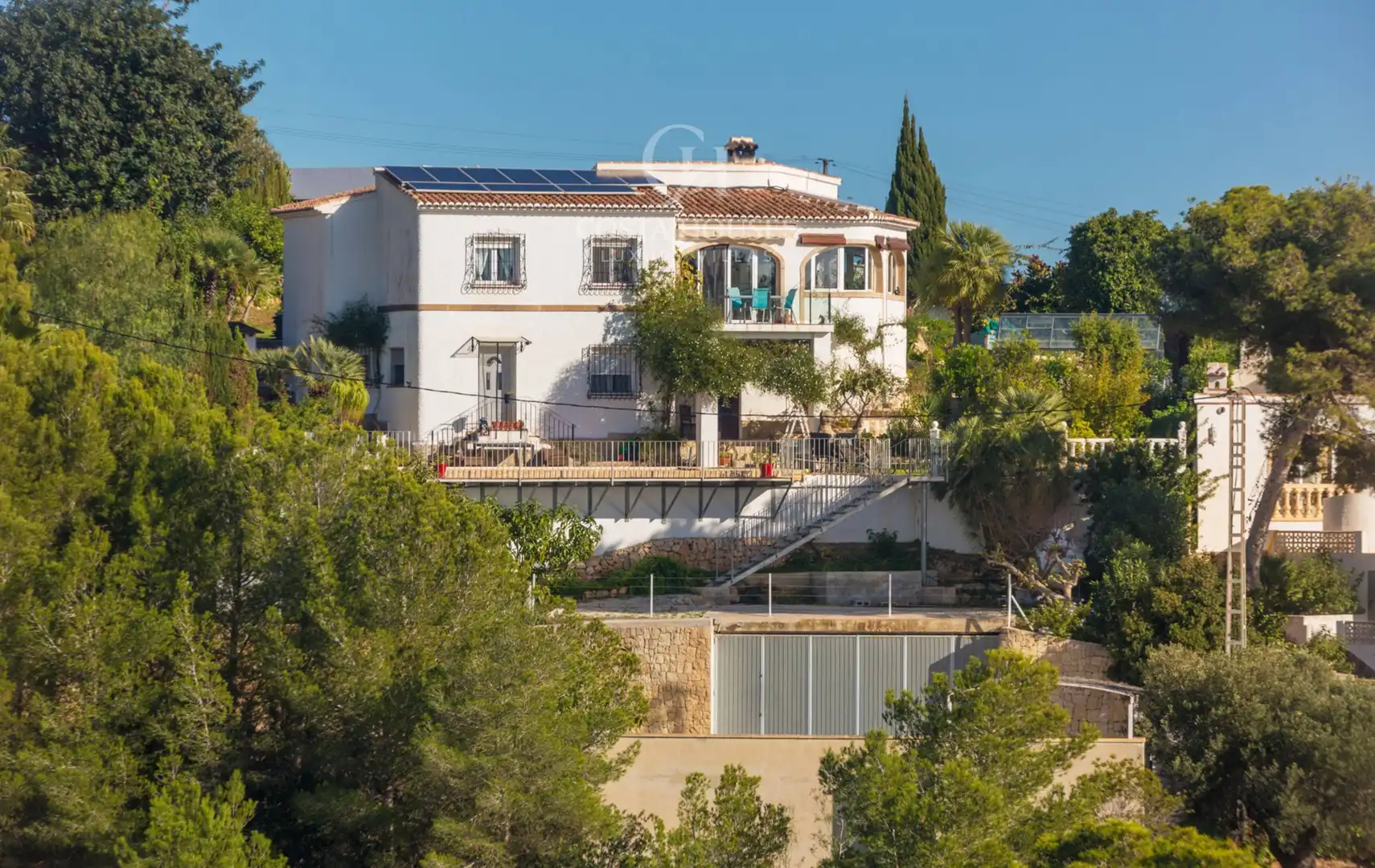 Exterior view of Houses for sale in Jávea / Xàbia  with Heating, Private garden and Terrace