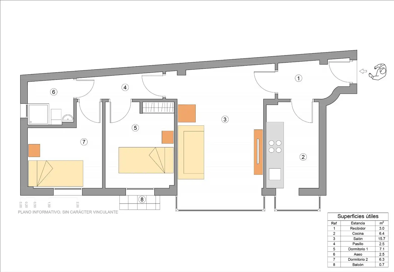 Piso en venta en Cartagena con Aire acondicionado y Balcón