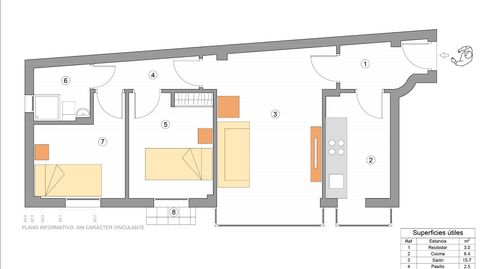 Foto 5 de Piso en venta en Calle Gisbert, 2, Casco Antiguo, Cartagena