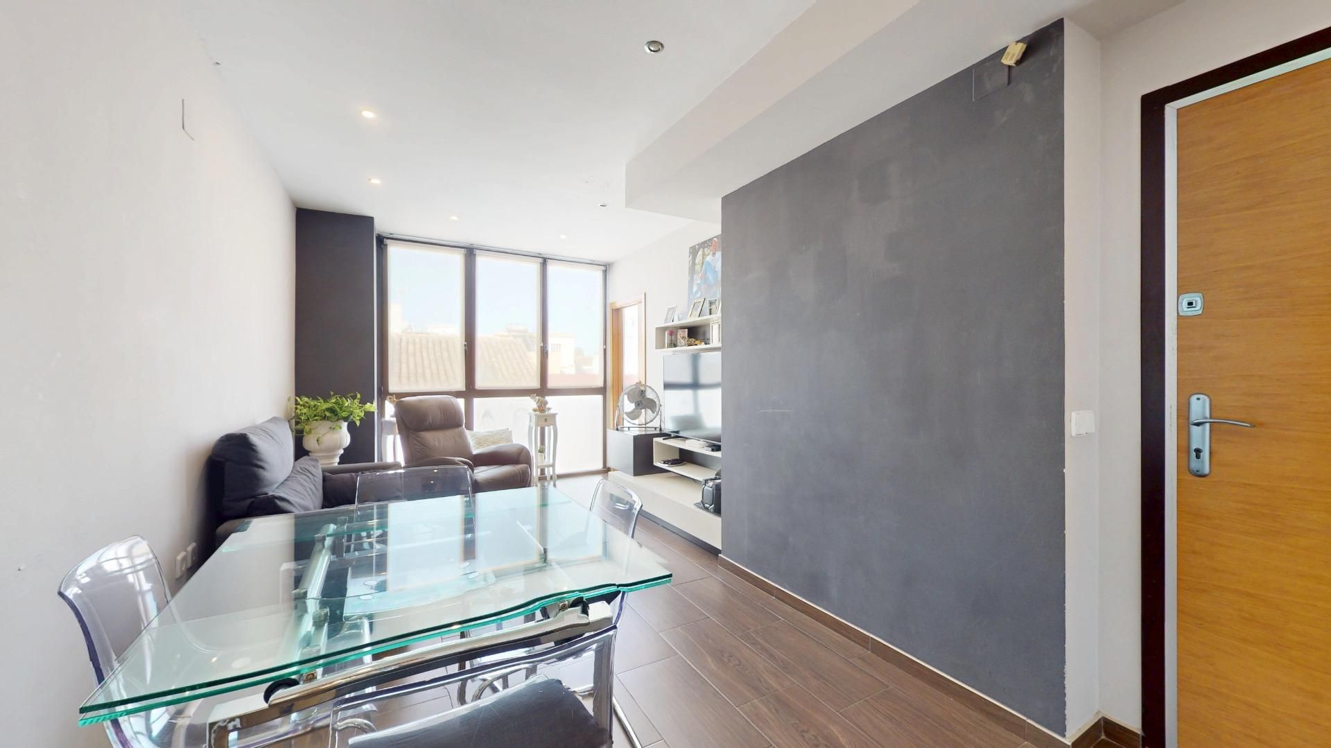 Sala de estar de Apartamento en venta en Sagunto / Sagunt con Aire acondicionado, Calefacción y Balcón