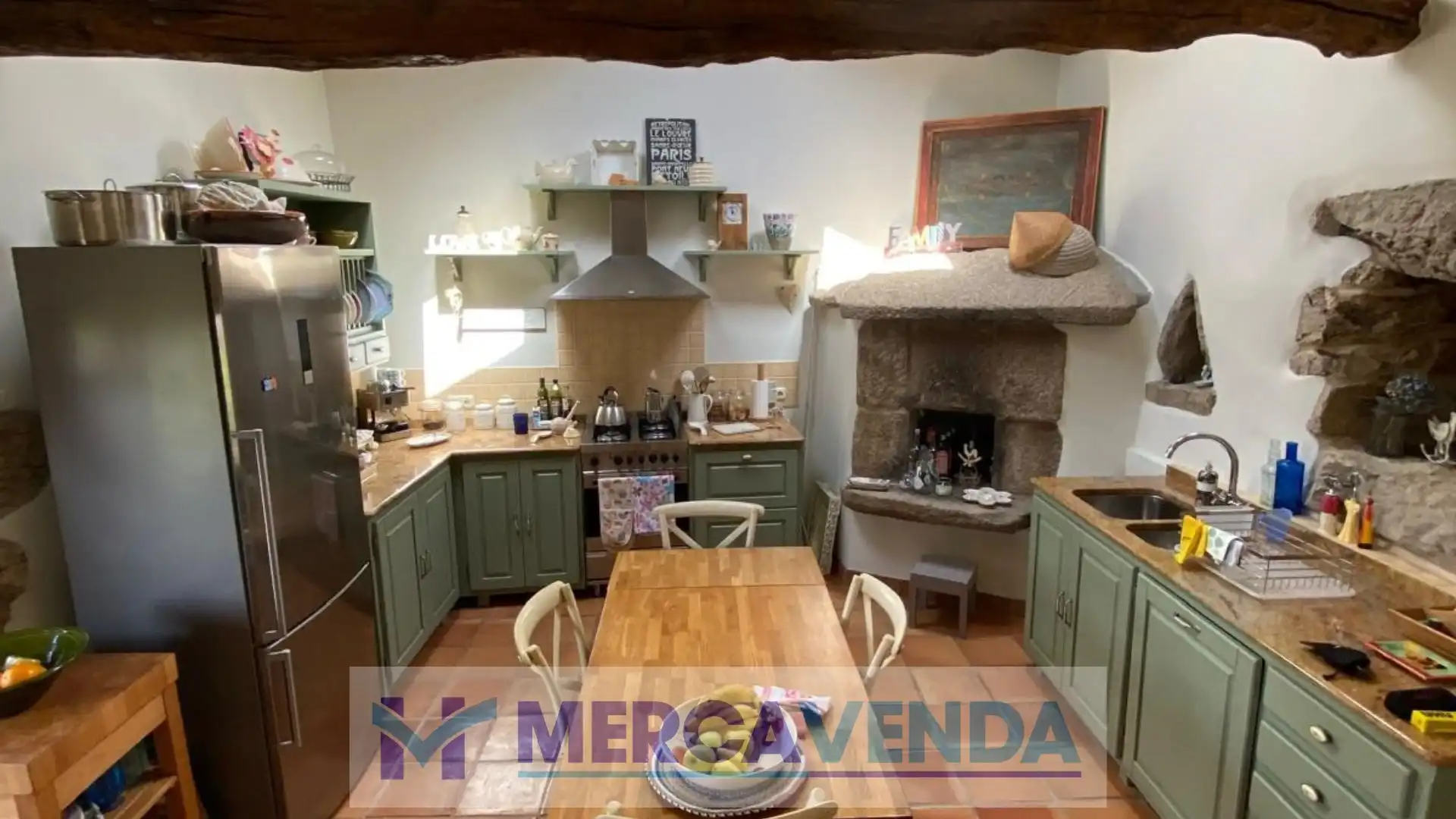 Cocina de Casa o chalet en venta en Covelo con Calefacción, Jardín privado y Trastero