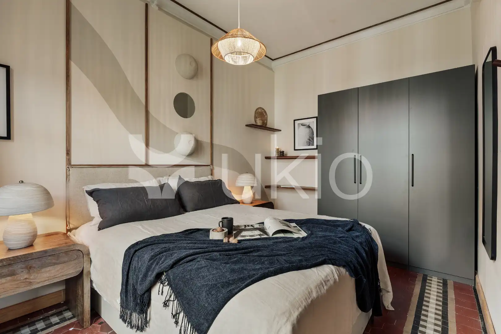 Habitación de Apartamento de alquiler en Barcelona con Aire acondicionado, Calefacción y Terraza