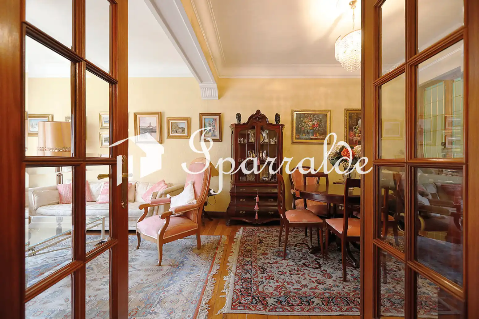 Dining room of Flat for sale in Irun   with Heating and Balcony