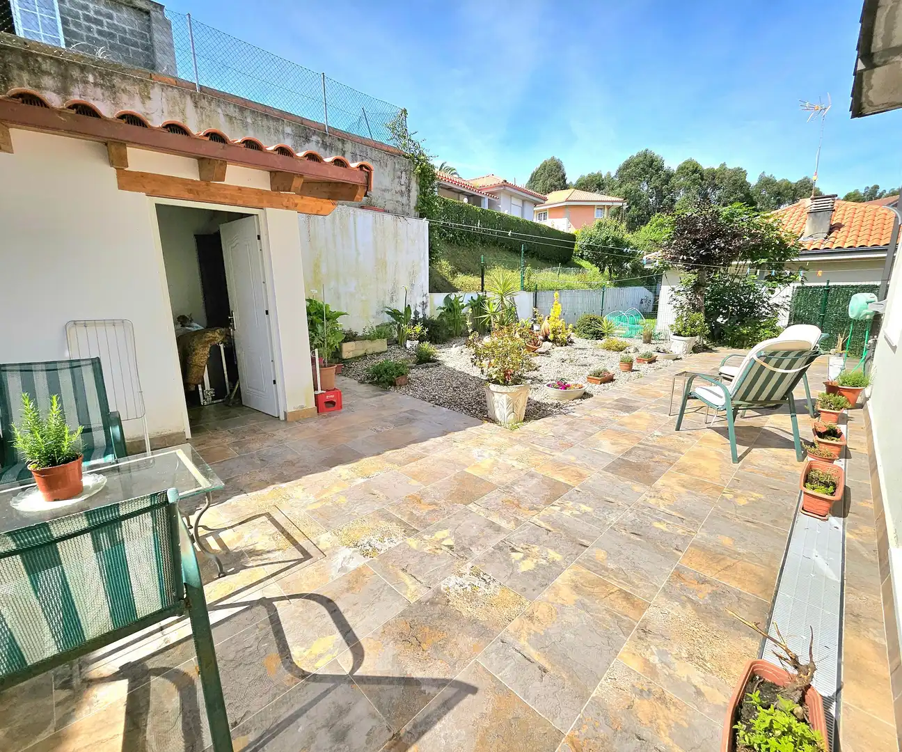 Terraza de Casa o chalet en venta en Limpias con Jardín privado, Terraza y Trastero