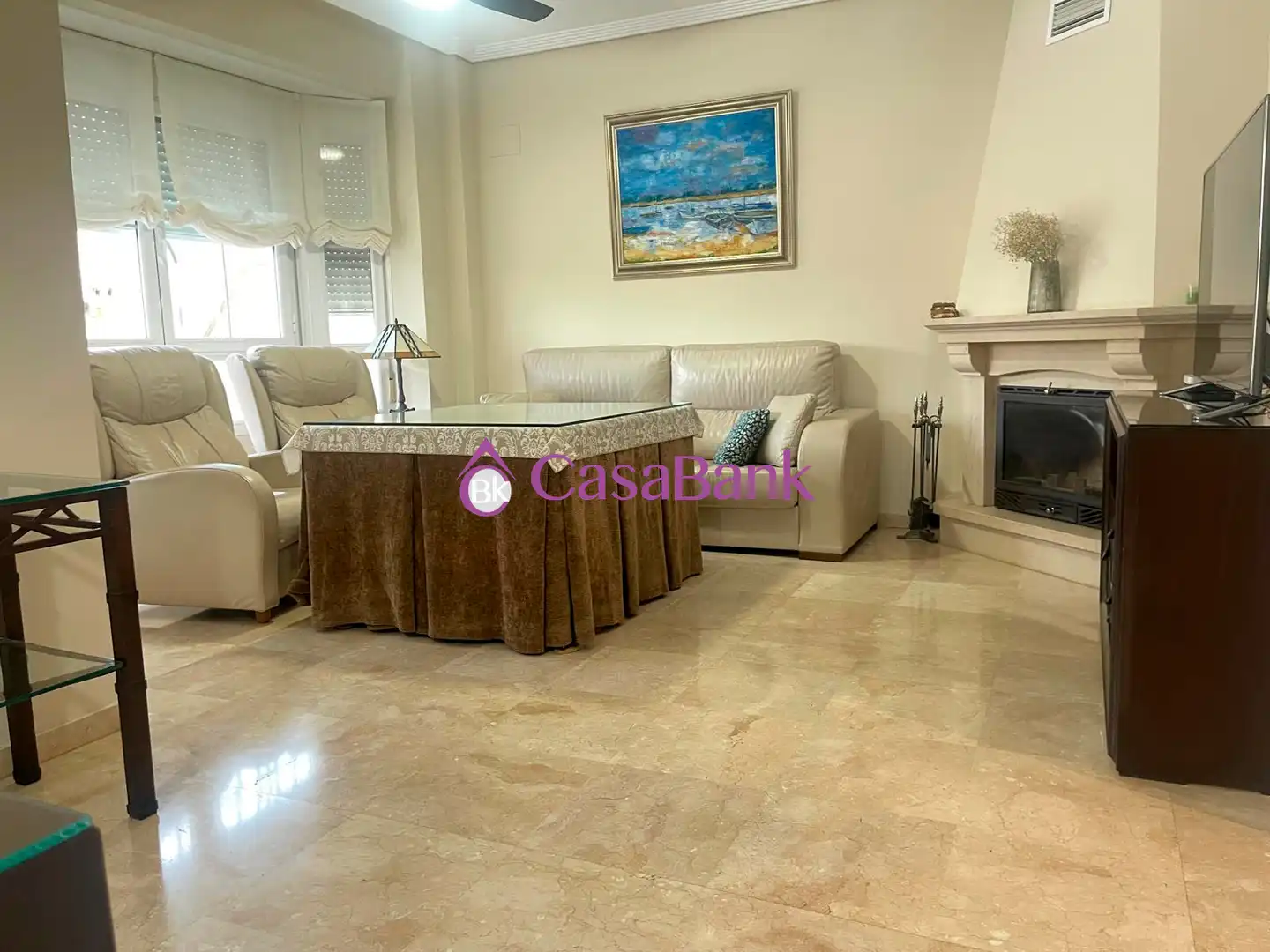 Living room of Houses for sale in Córdoba  with Heating, Swimming Pool and Furnished