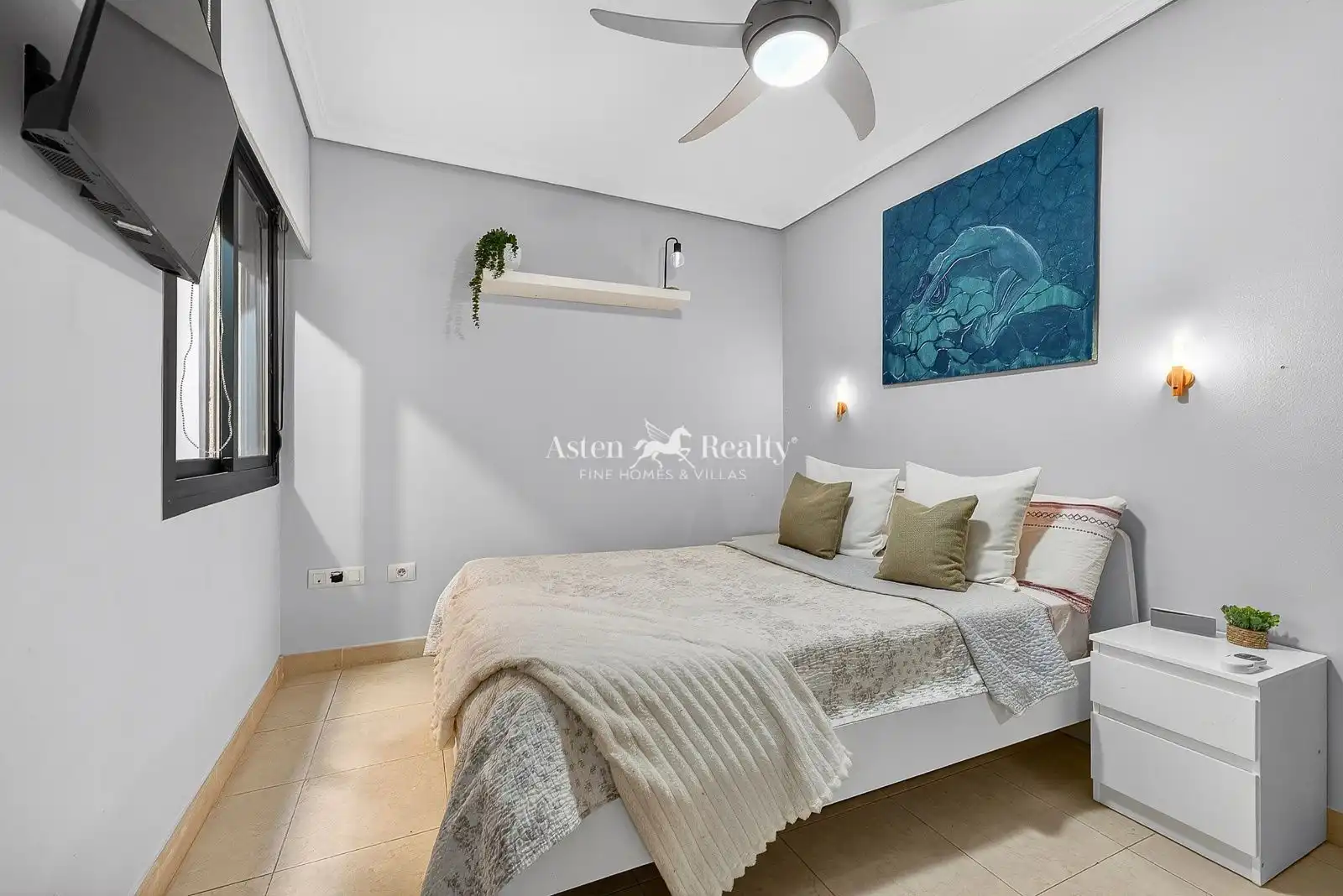 Bedroom of Flat for sale in San Miguel de Abona  with Terrace, Storage room and Furnished