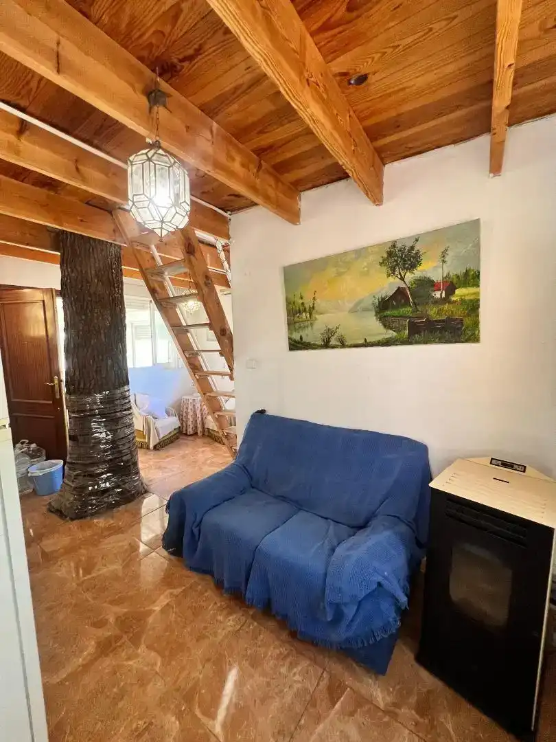 Sala d'estar de Casa o xalet en venda en Albolote amb Aire condicionat, Jardí privat i Traster