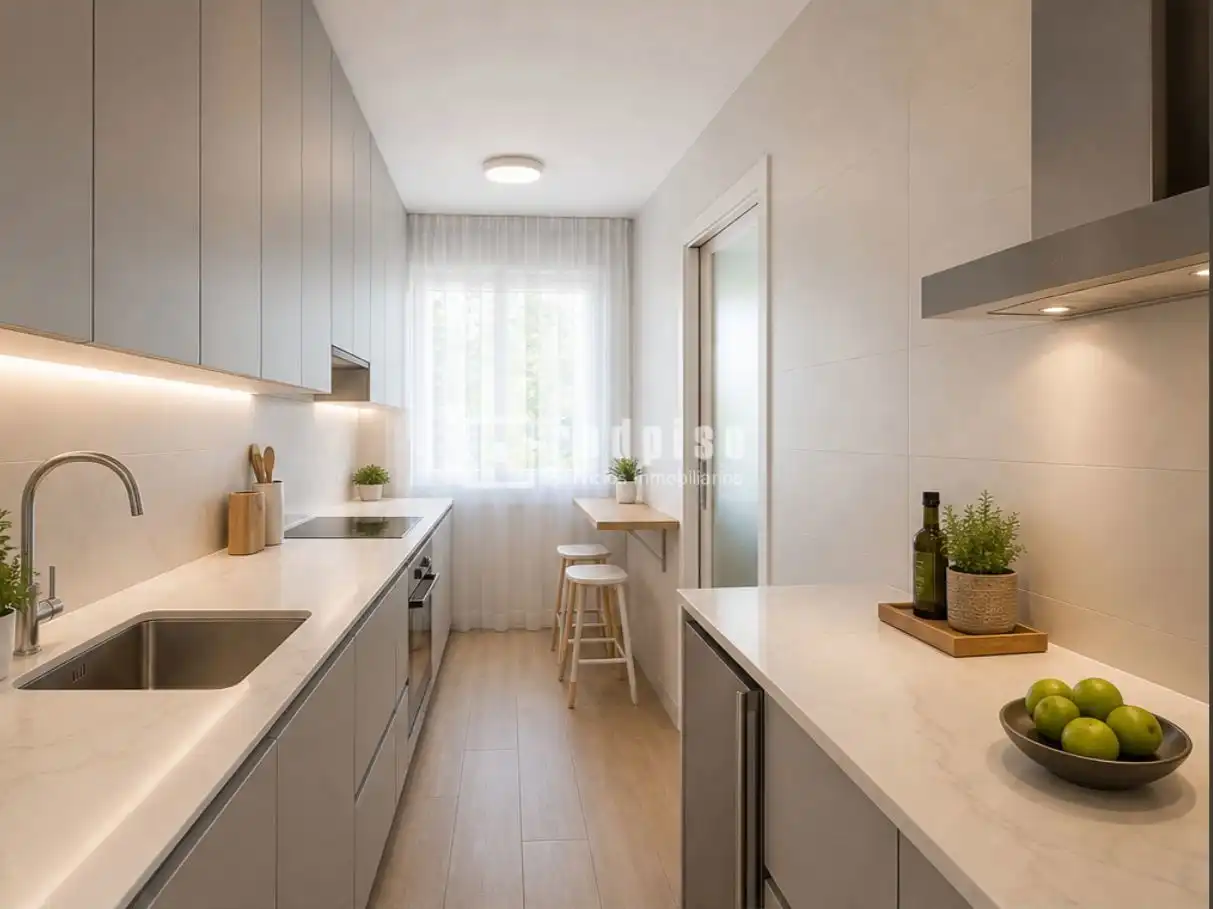 Cocina de Piso en venta en Madrid con Aire acondicionado, Calefacción y Parquet