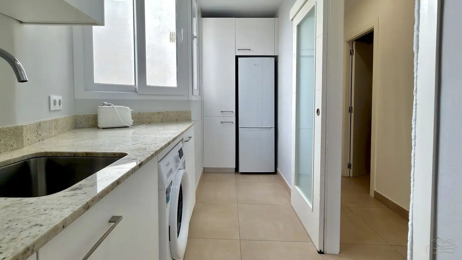 Cocina de Apartamento de alquiler en Jávea / Xàbia con Calefacción, Terraza y Piscina
