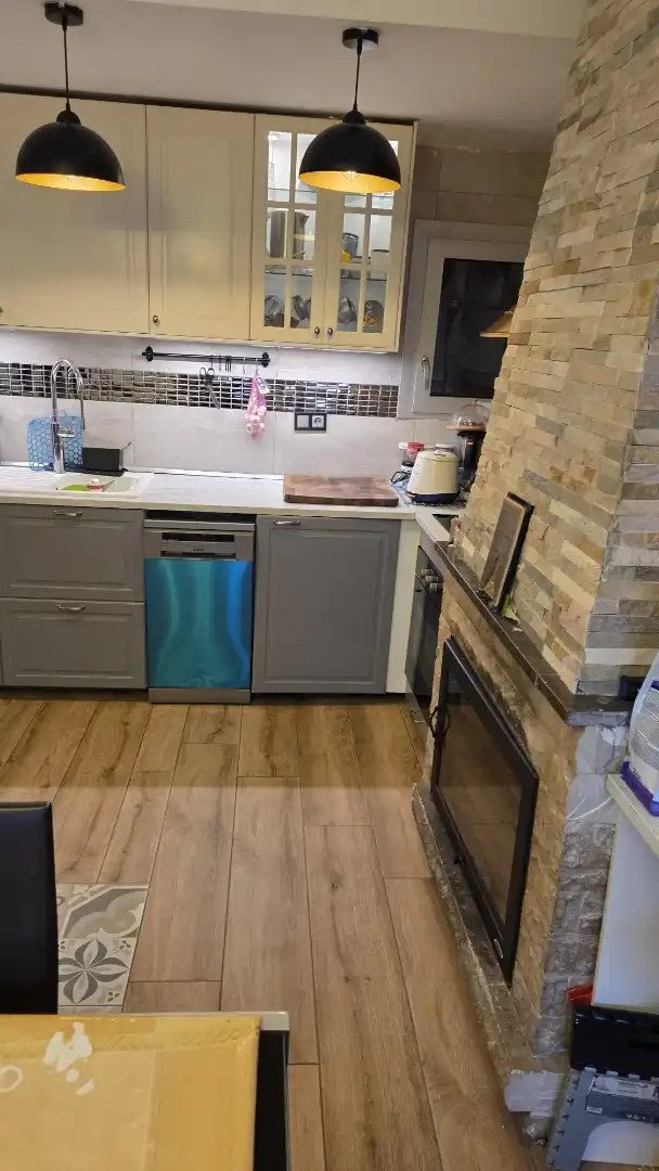 Cocina de Piso en venta en Terrassa con Aire acondicionado, Terraza y Amueblado
