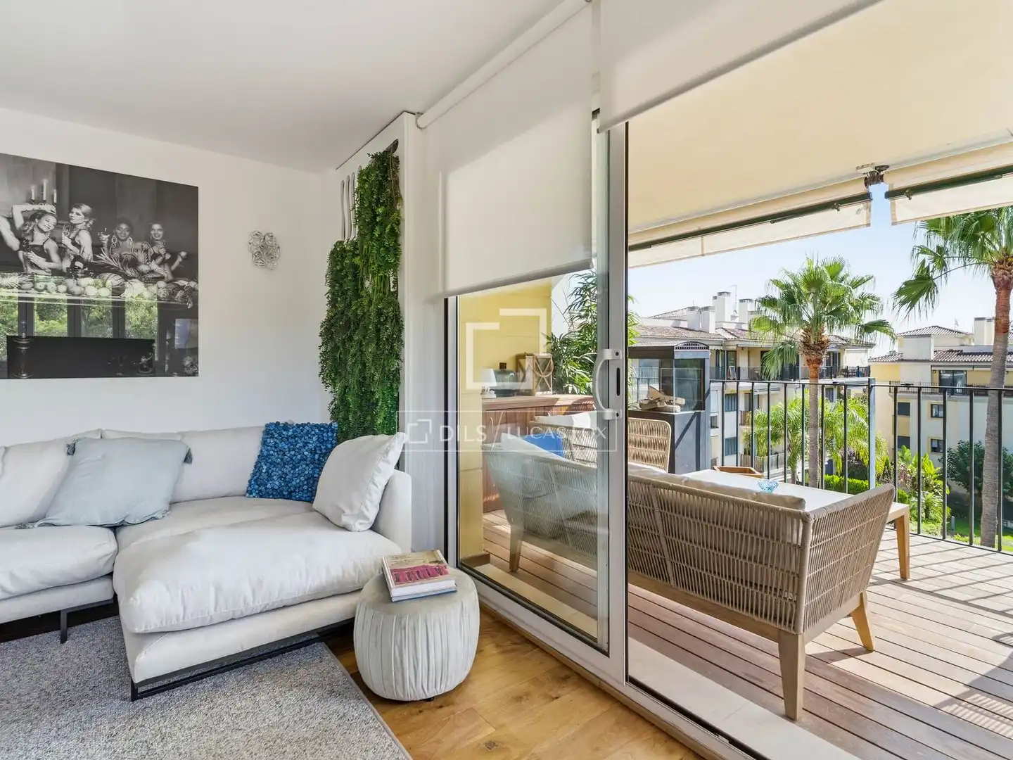 Terrassa de Àtic de lloguer en  Palma de Mallorca amb Aire condicionat, Calefacció i Jardí privat