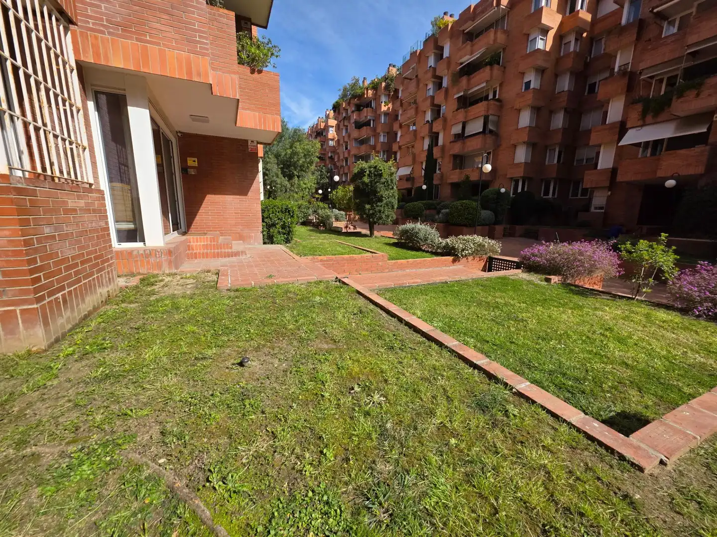 Garten von Erdgeschoss zum Verkauf in Barcelona mit Parkett