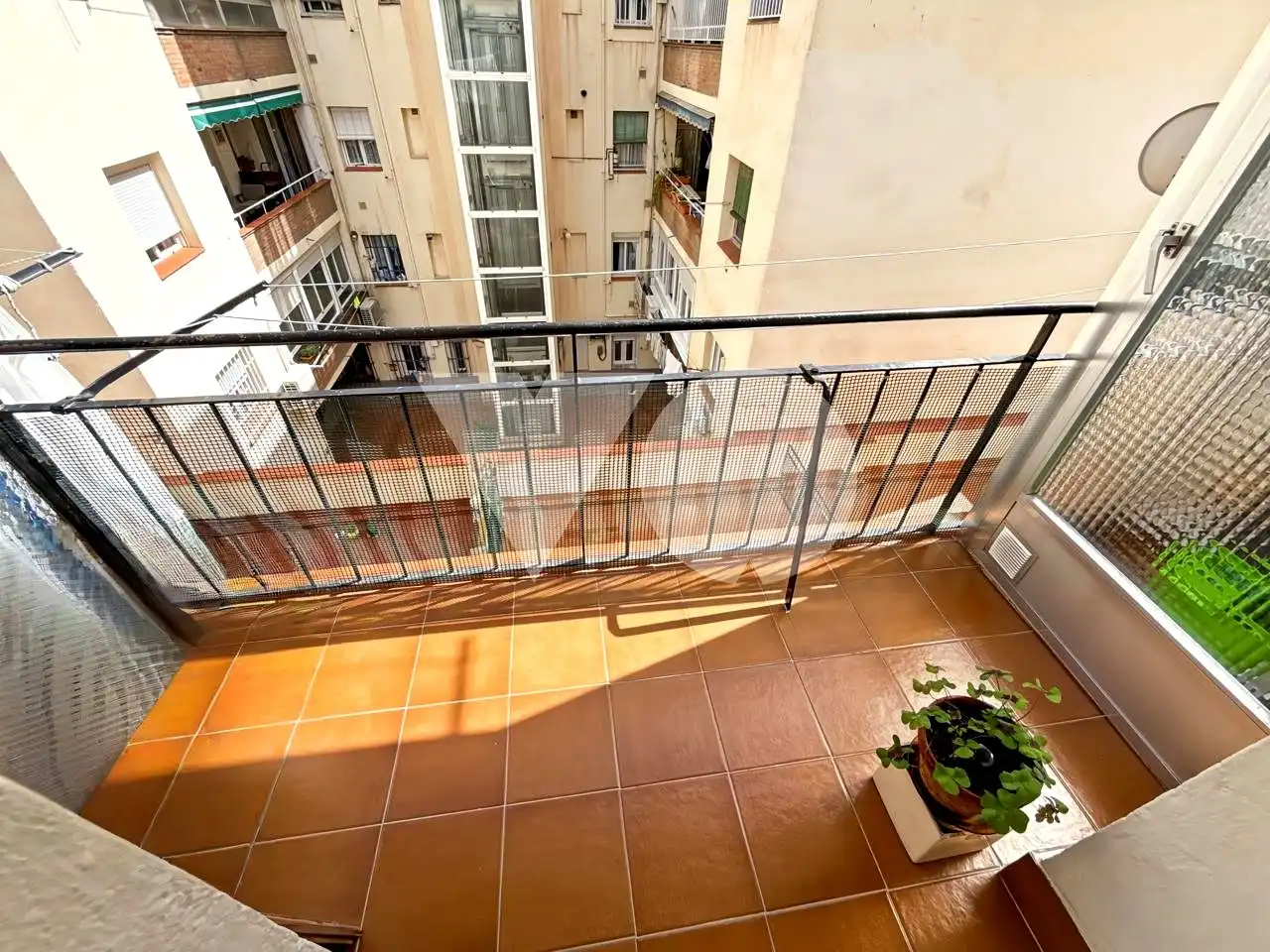 Balcony of Flat for sale in Madrid  with Heating
