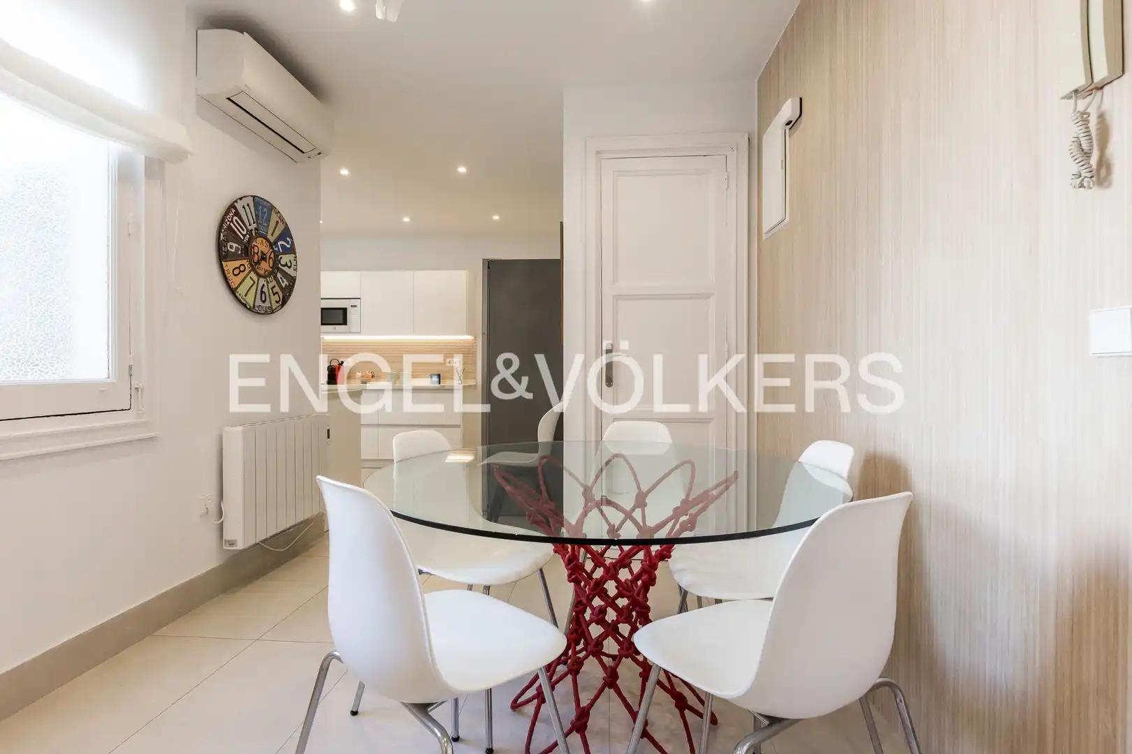 Esszimmer von Wohnung zur Miete in Madrid mit Klimaanlage, Heizung und Möbliert
