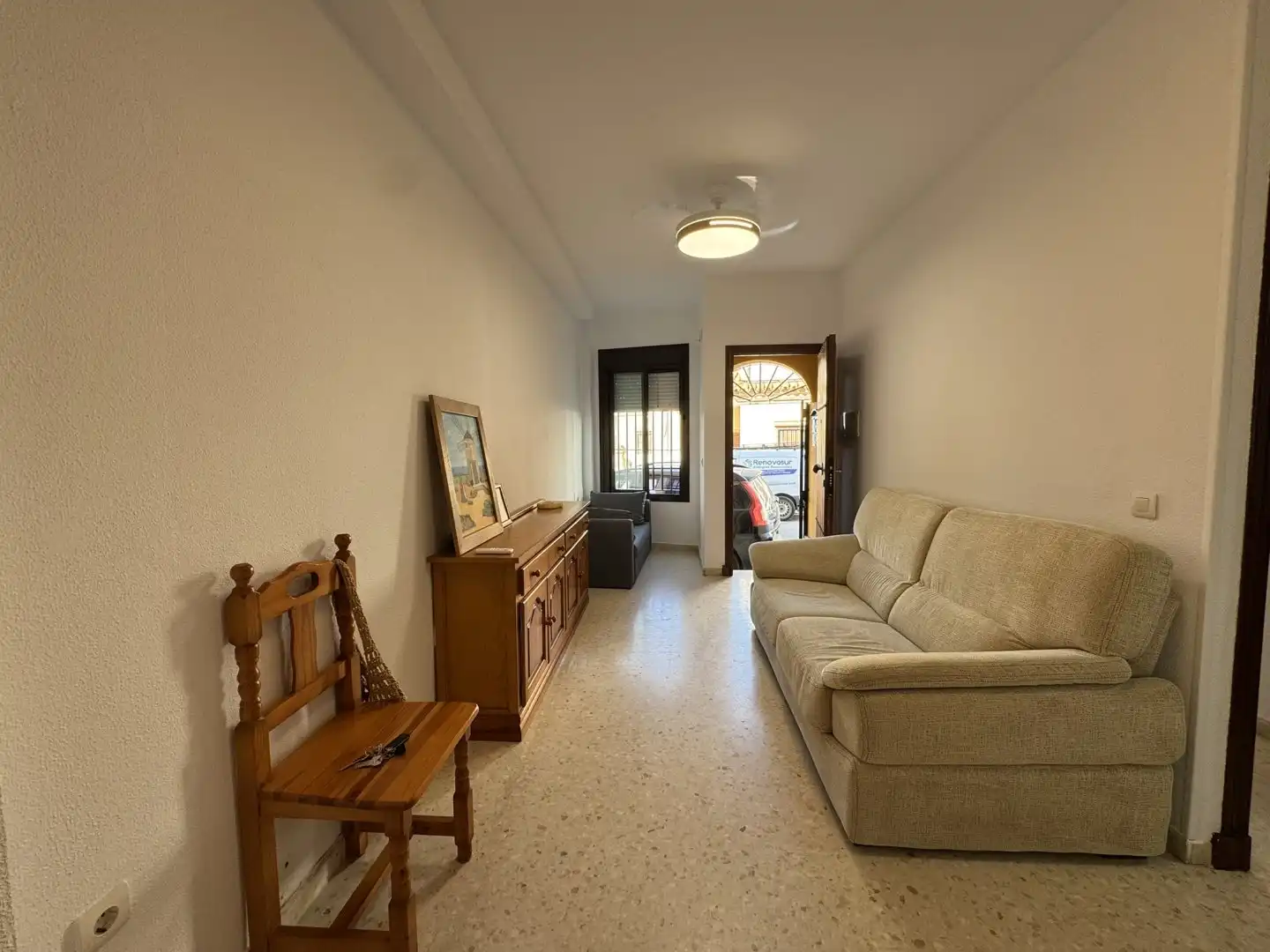 Sala d'estar de Pis de lloguer en Chipiona