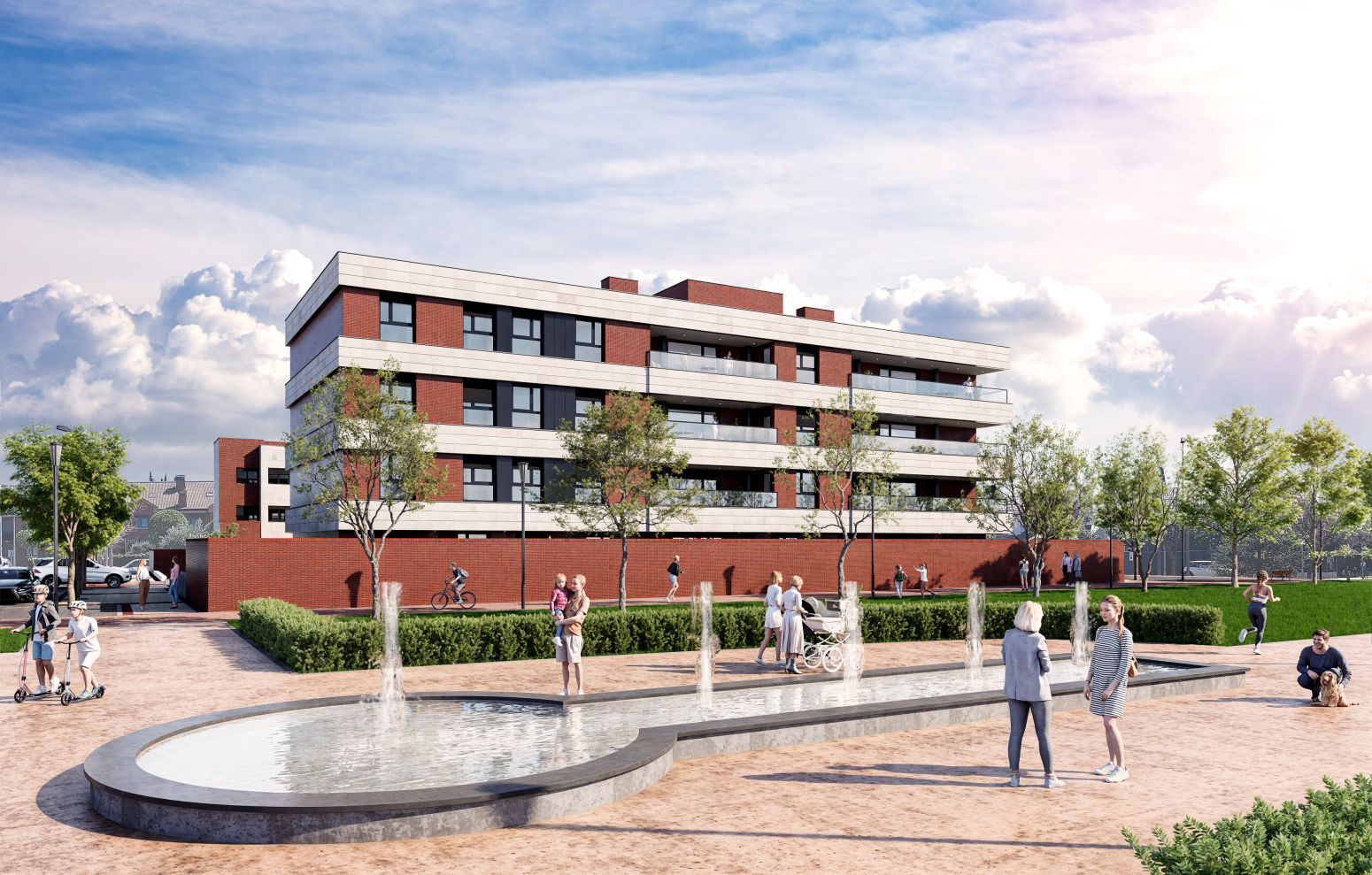 Exterior view of Flat for sale in  Logroño  with Heating, Private garden and Parquet flooring