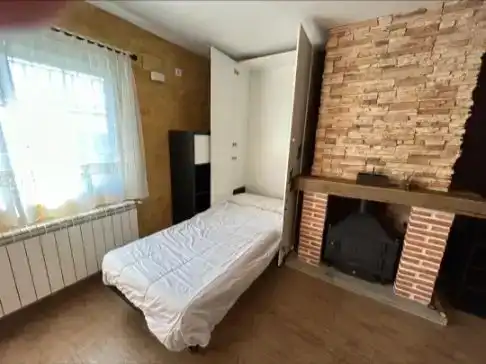 Bedroom of Flat for rent in Gavilanes  with Private garden, Swimming Pool and Furnished