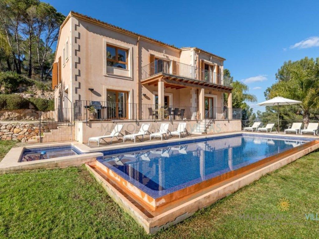 Exterior view of Country house to rent in Felanitx  with Air Conditioner, Private garden and Terrace