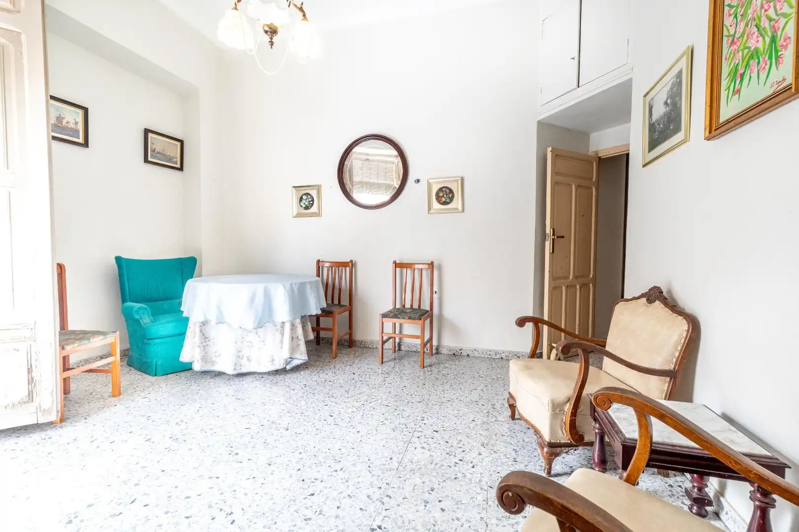 Sala de estar de Piso en venta en Cieza con Aire acondicionado