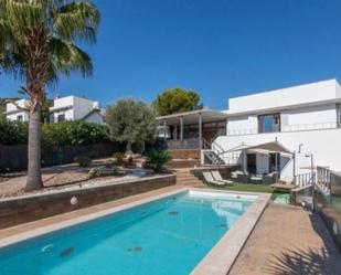 Vista exterior de Casa o xalet en venda en  Palma de Mallorca amb Aire condicionat, Jardí privat i Terrassa