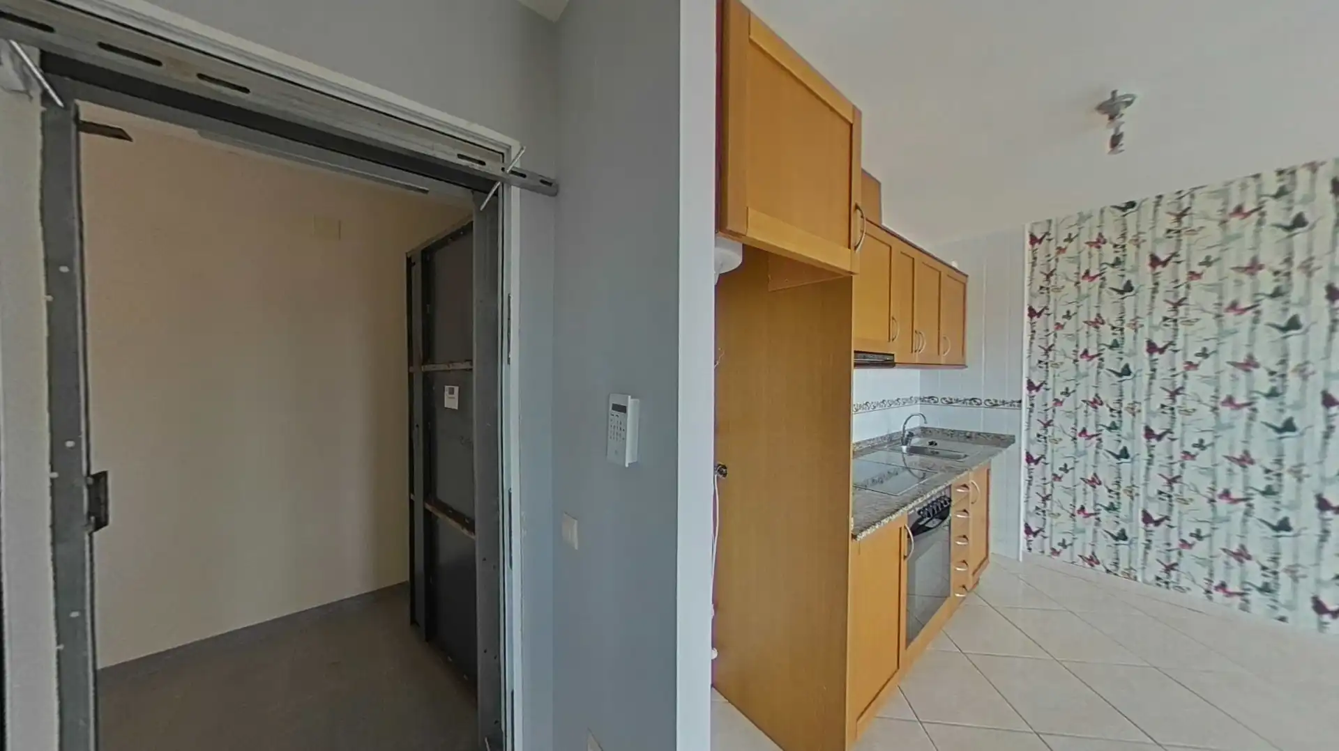 Cocina de Apartamento en venta en Peñíscola / Peníscola con Aire acondicionado, Terraza y Alarma