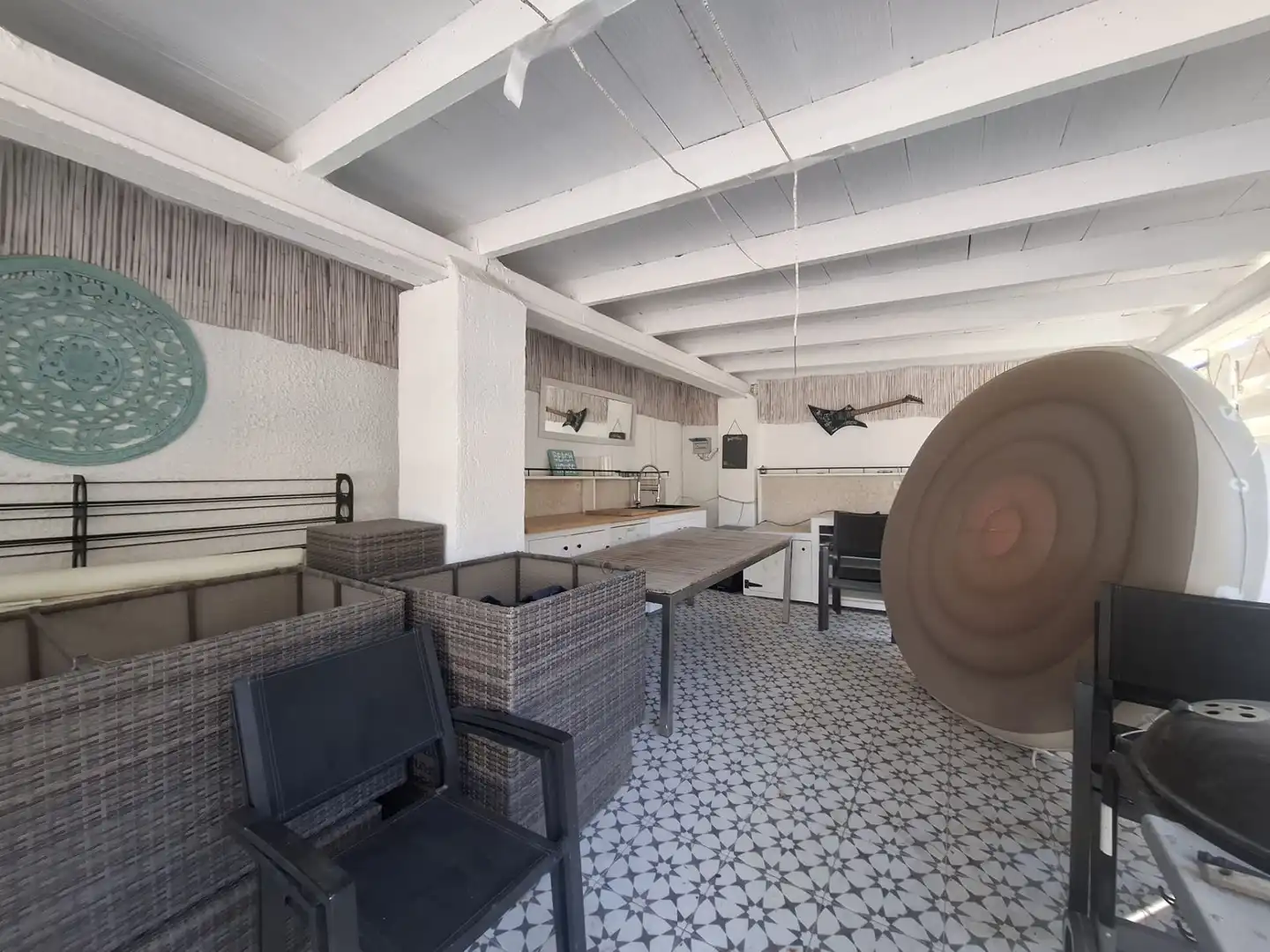 Terrace of Houses for rent in Altea  with Air Conditioner, Heating and Private garden