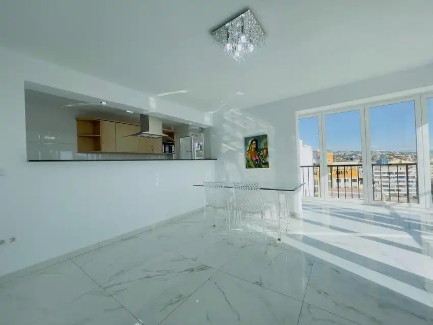 Cocina de Ático en venta en Calpe / Calp con Aire acondicionado, Calefacción y Terraza