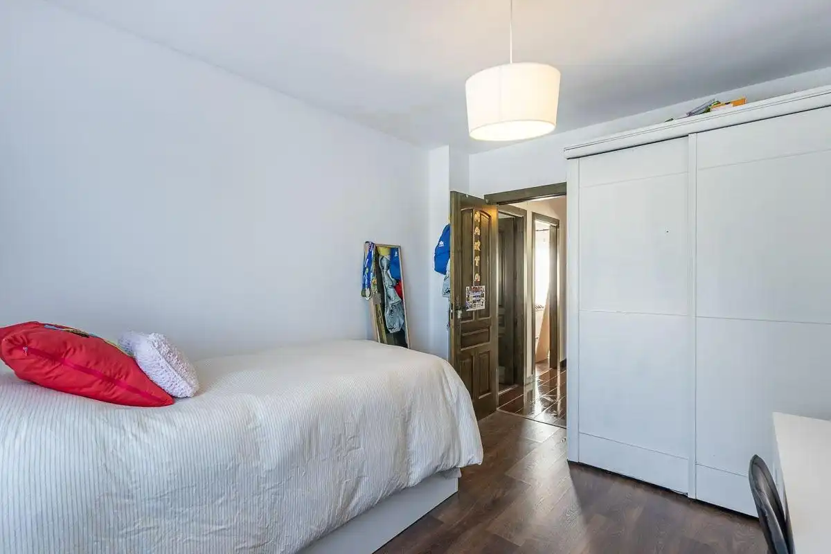 Bedroom of Detached homes for sale in Vegas del Genil  with Air Conditioner and Swimming Pool