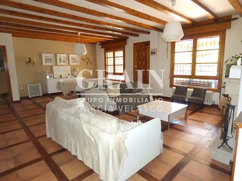 Living room of Houses for sale in Albacete  with Air Conditioner, Heating and Private garden