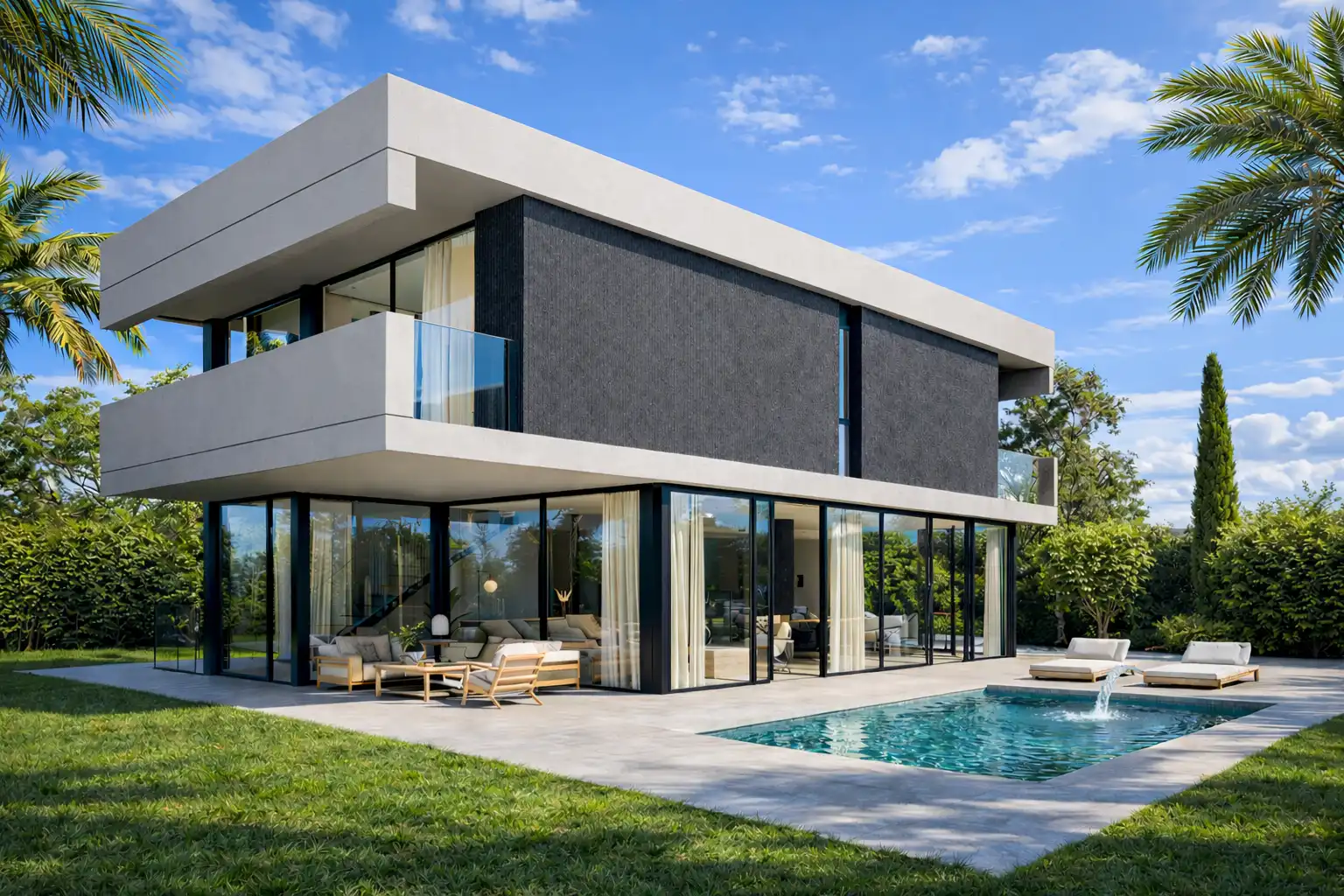 Chalet de obra nueva con piscina en venta en Calle Menorca 15