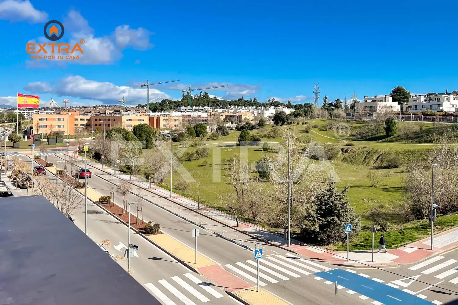 Vista exterior de Ático en venta en Las Rozas de Madrid con Calefacción, Jardín privado y Terraza