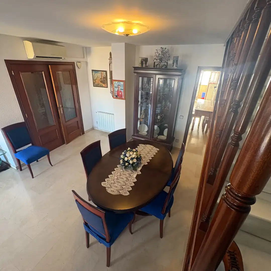 Dining room of Attic for sale in Badalona  with Air Conditioner, Heating and Terrace