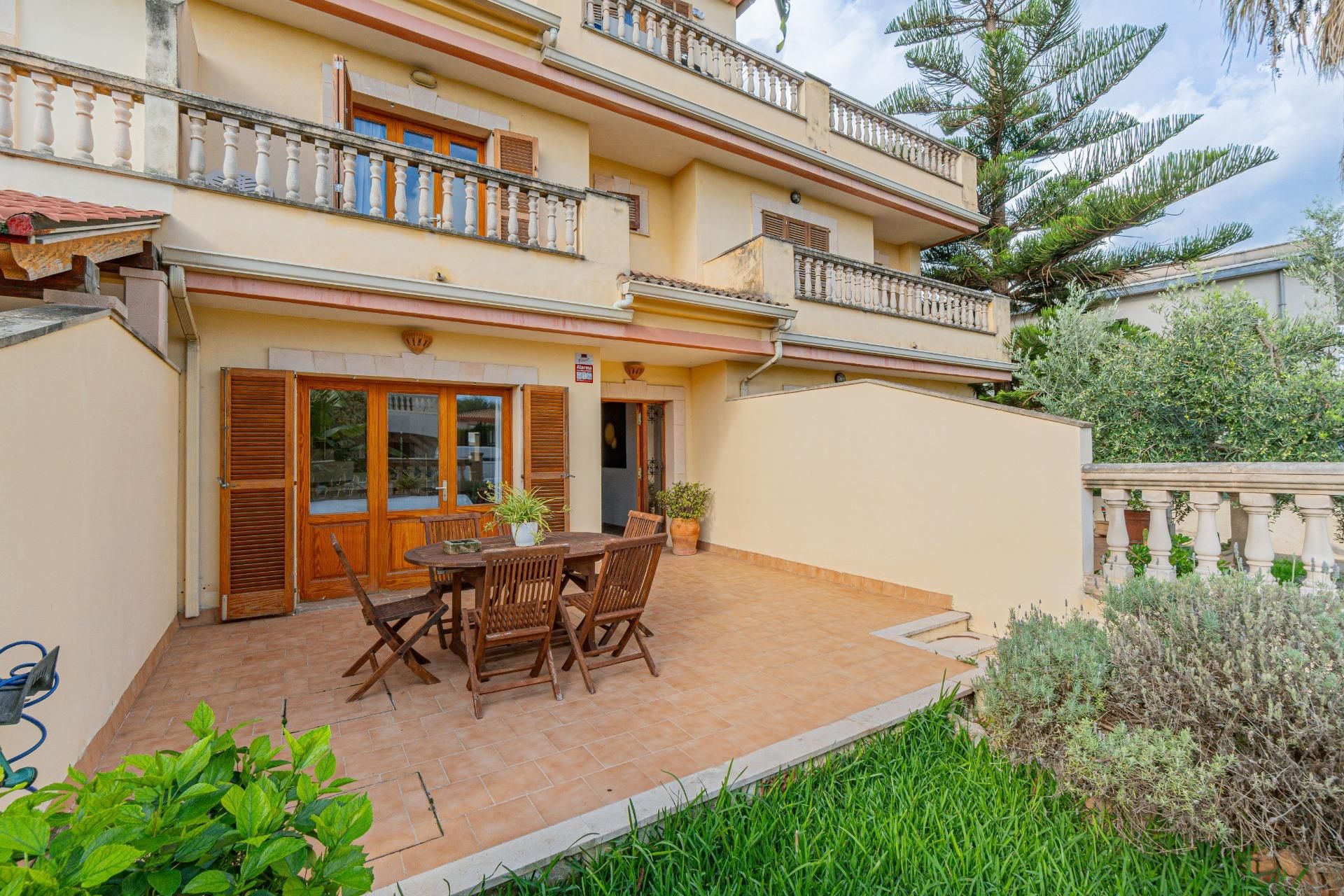 Jardín de Dúplex en venta en Alcúdia con Aire acondicionado, Jardín privado y Terraza