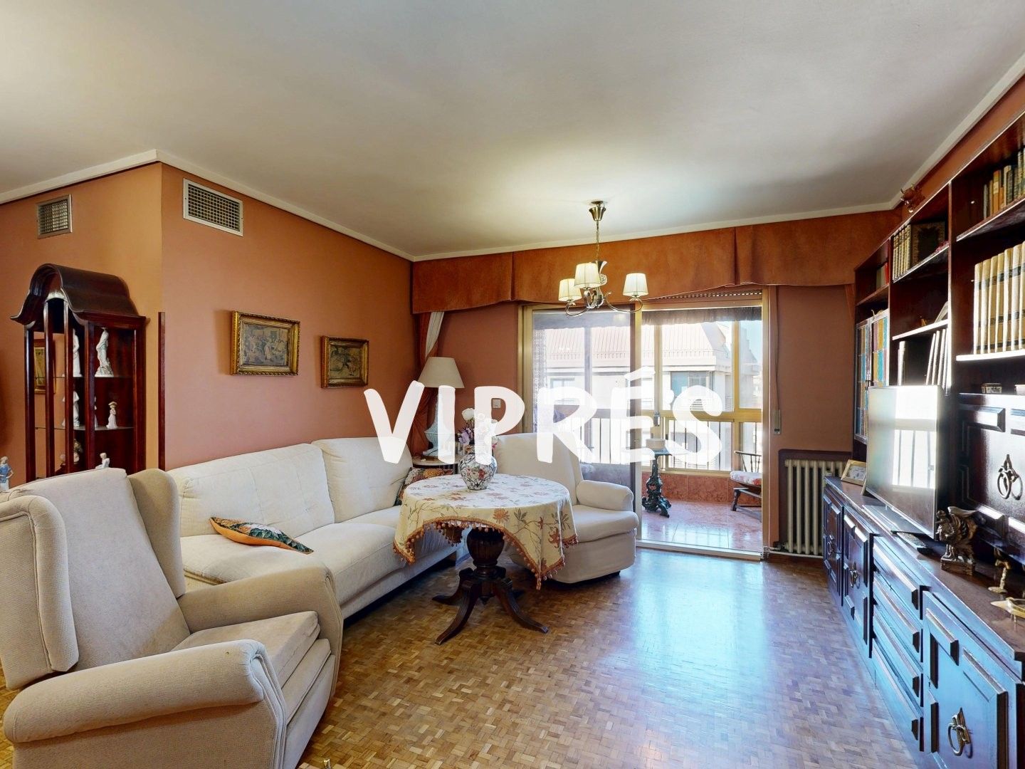 Living room of Flat for sale in Cáceres Capital  with Air Conditioner, Heating and Terrace