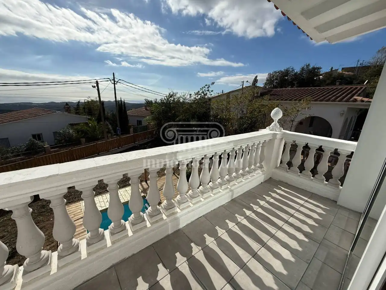 Terraza de Casa o chalet en venta en Lloret de Mar con Aire acondicionado, Jardín privado y Parquet