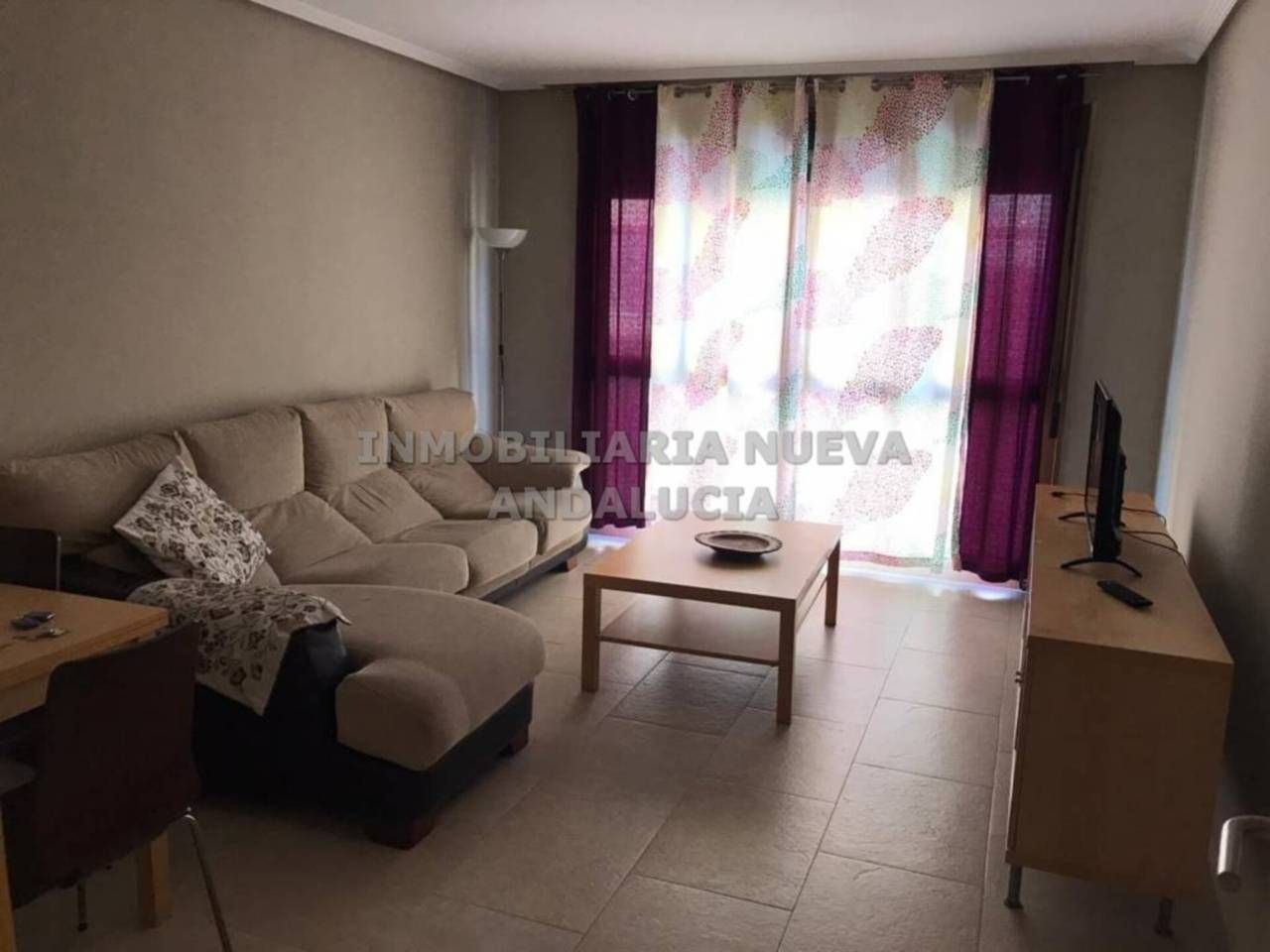 Living room of Flat to rent in  Almería Capital  with Storage room and Furnished